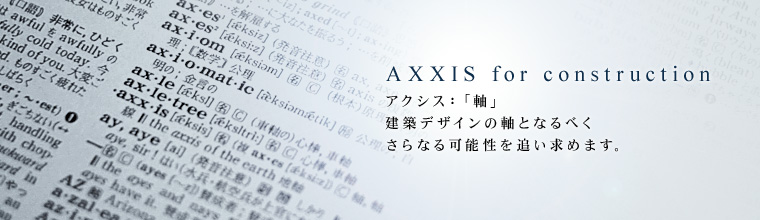 AXXIS for construction